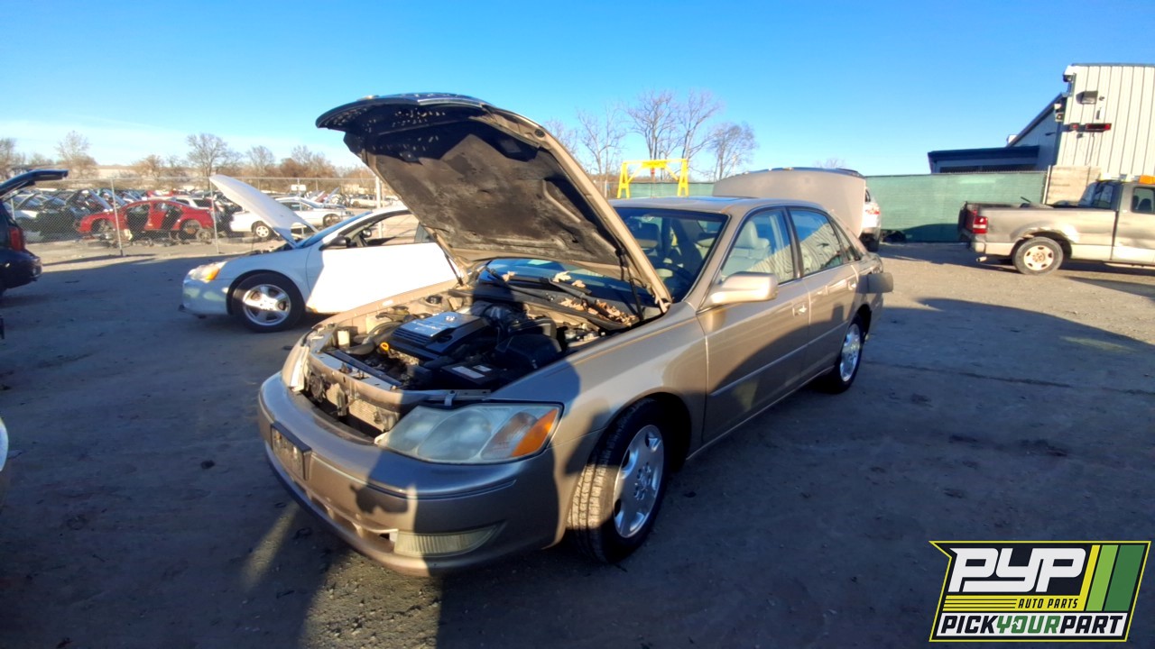 2003 TOYOTA AVALON partes disponibles