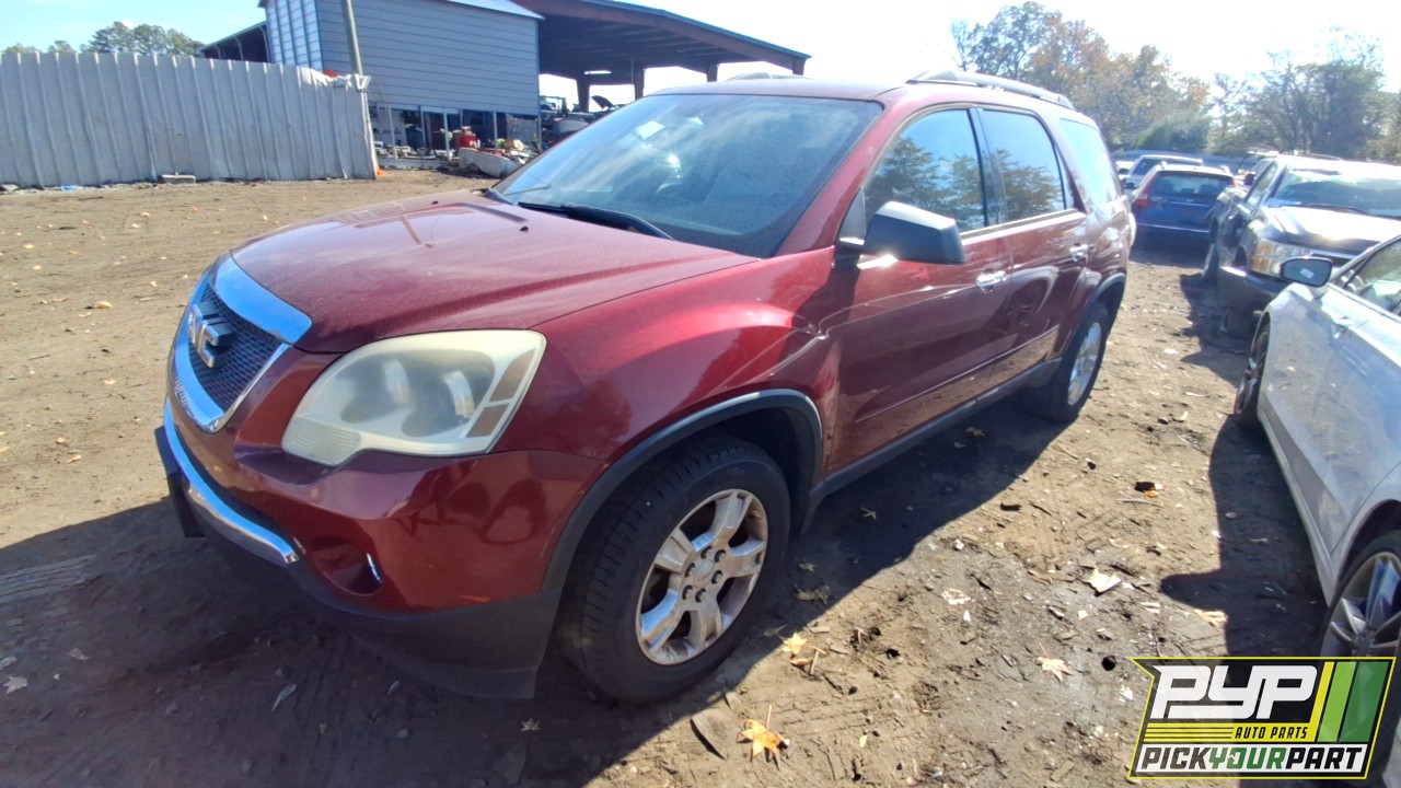 2010 GMC ACADIA partes disponibles