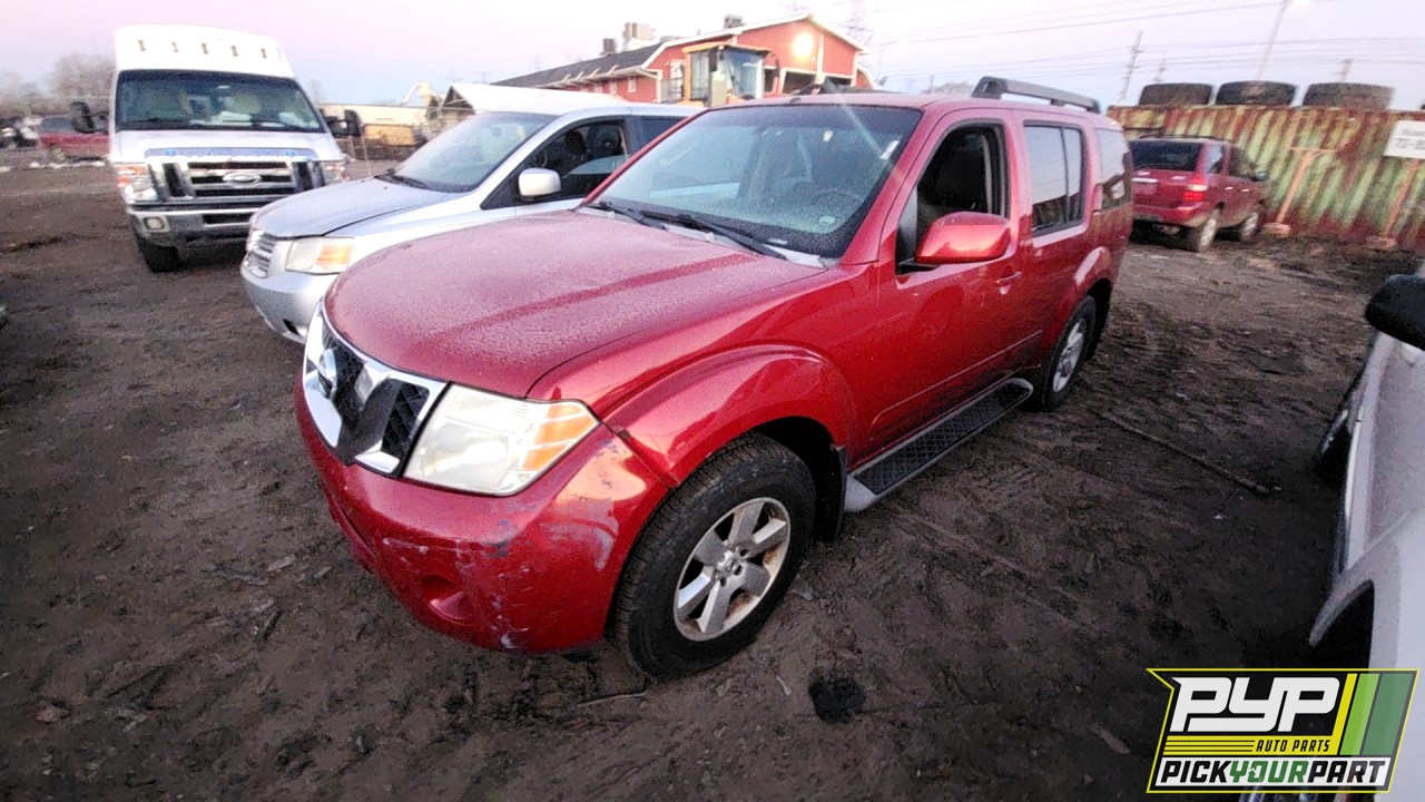 2009 NISSAN PATHFINDER partes disponibles