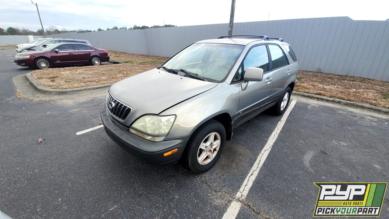 2002 LEXUS RX300 available for parts