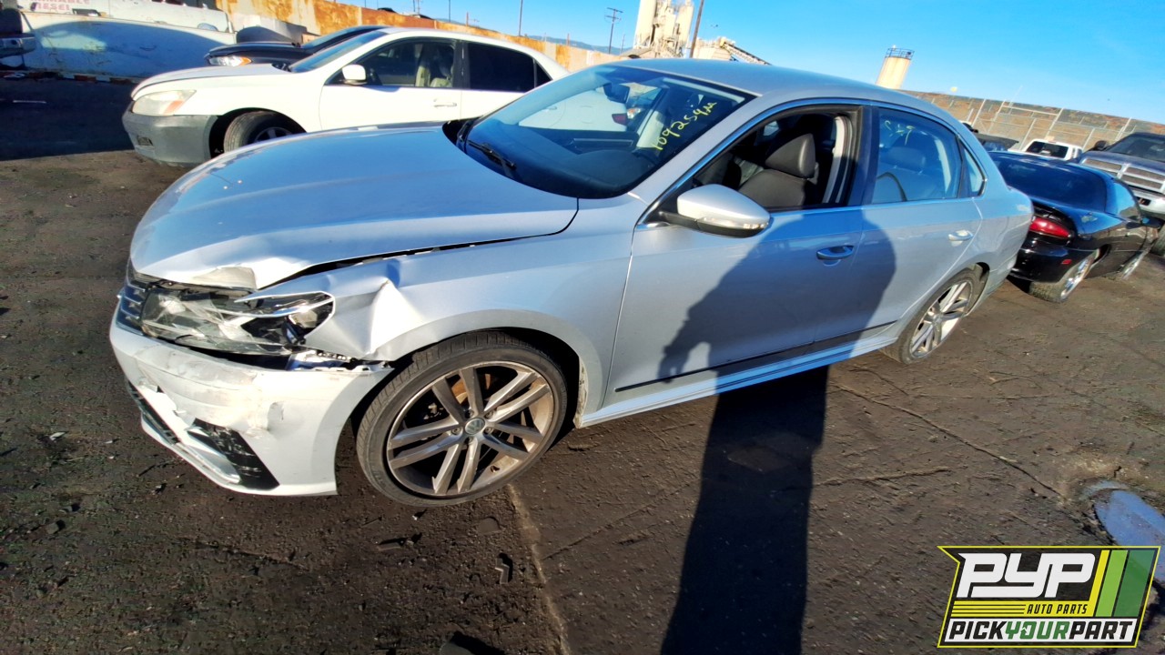 2016 VOLKSWAGEN PASSAT partes disponibles