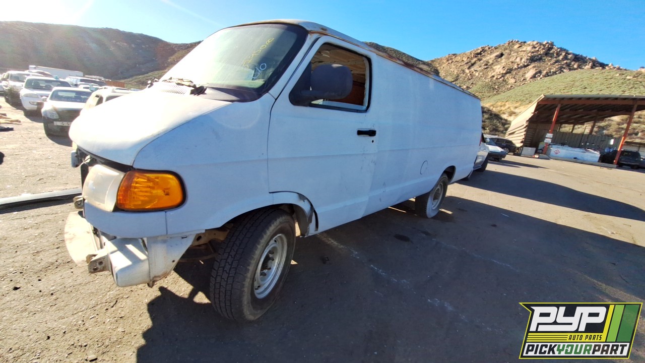 2000 DODGE RAM 3500 VAN partes disponibles