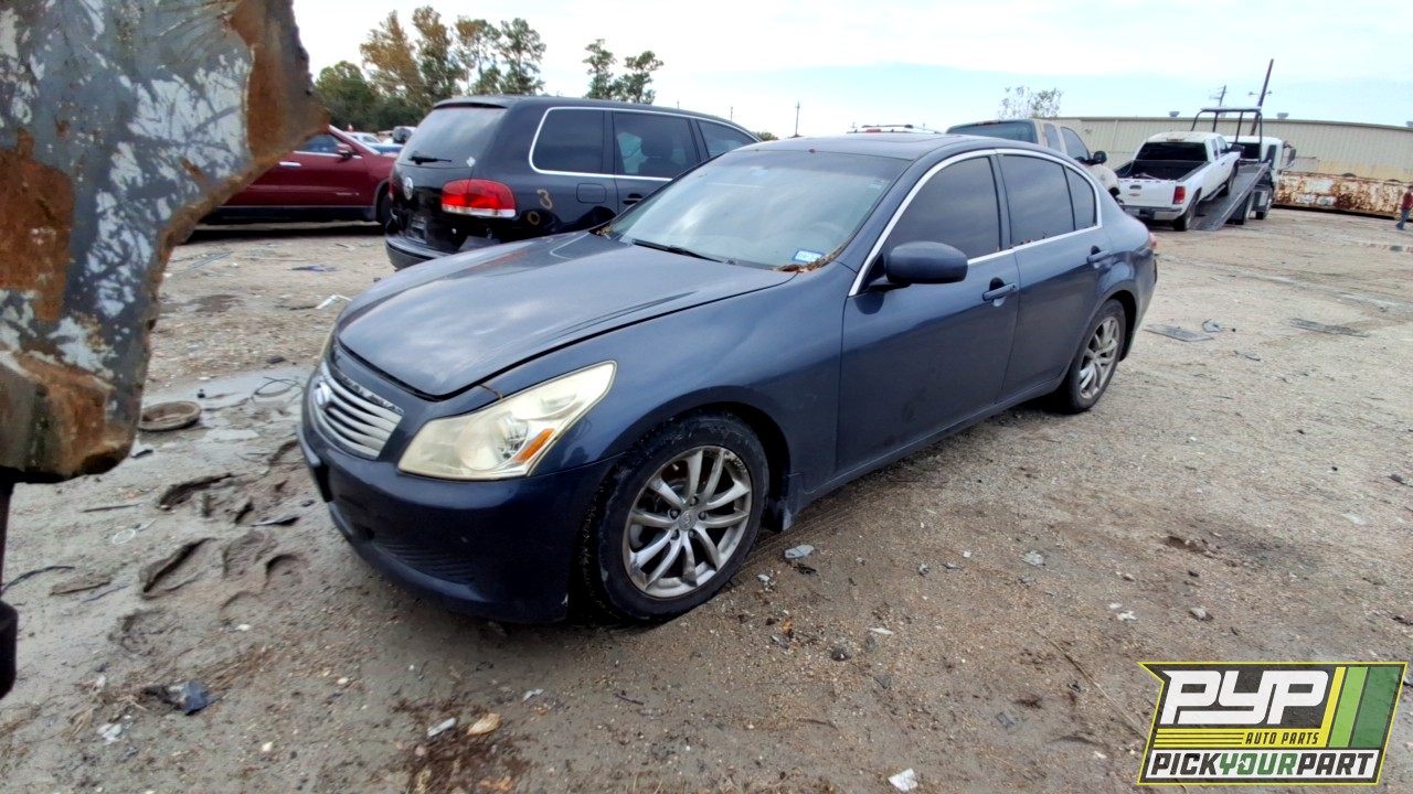 2008 INFINITI G35 partes disponibles