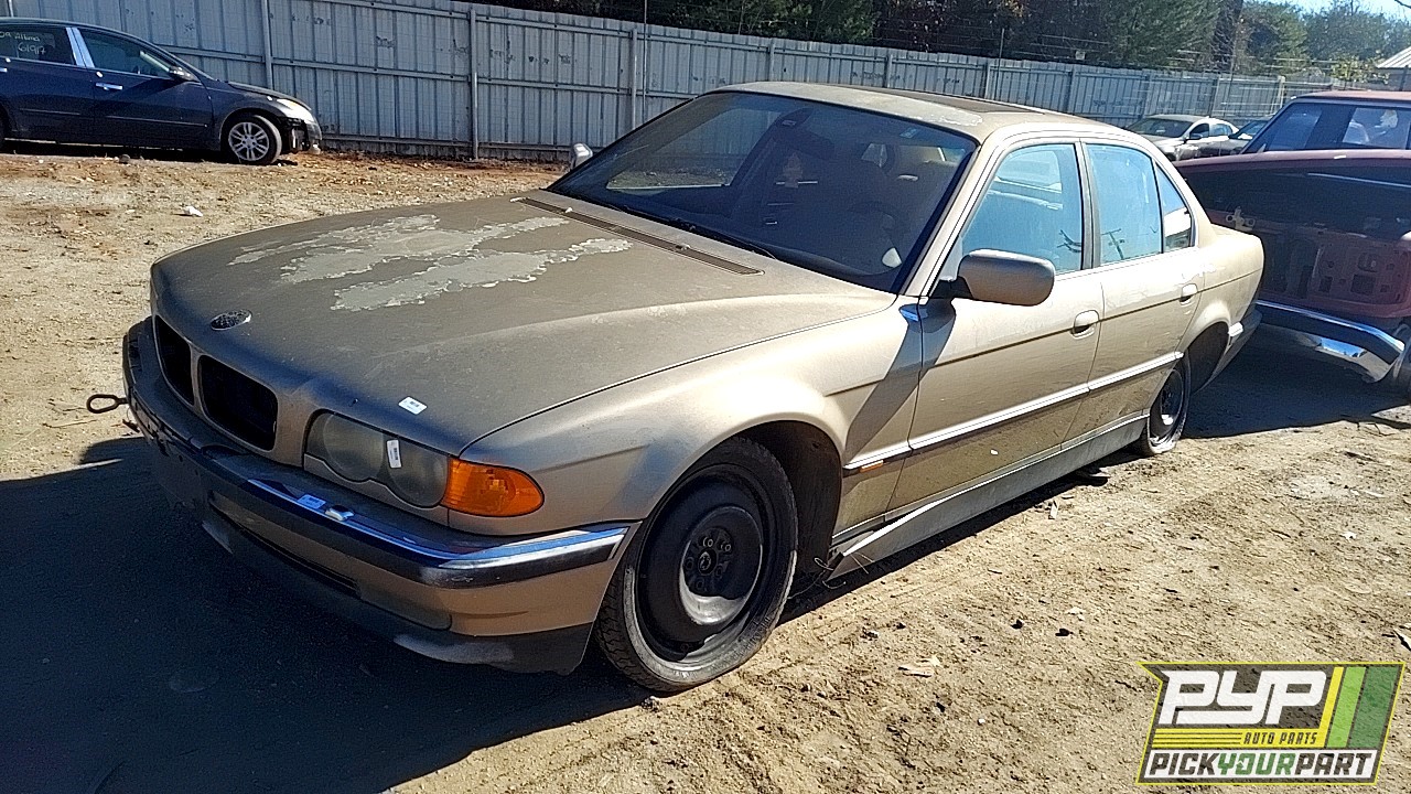 2000 BMW 740I partes disponibles