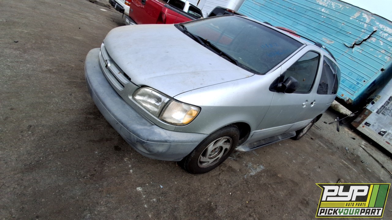 2000 TOYOTA SIENNA partes disponibles