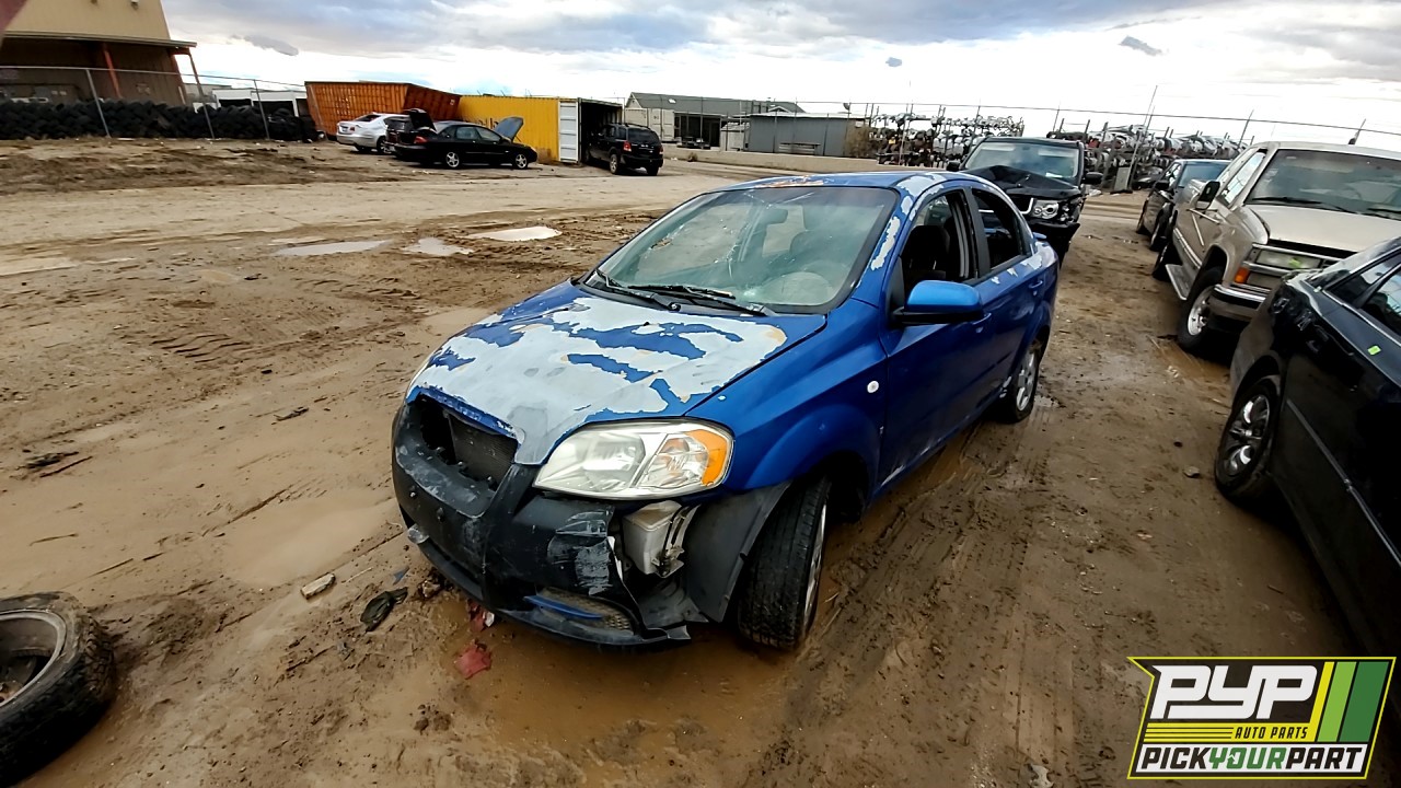 2008 CHEVROLET AVEO available for parts