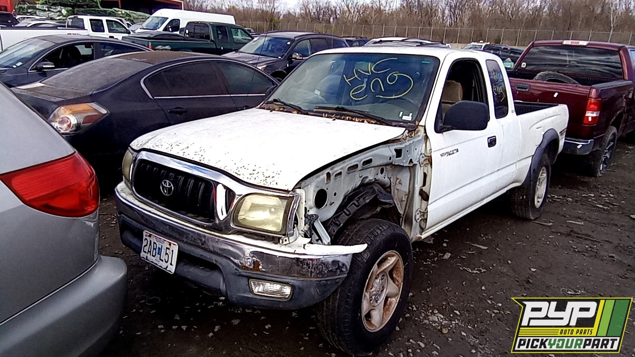 2002 TOYOTA TACOMA partes disponibles