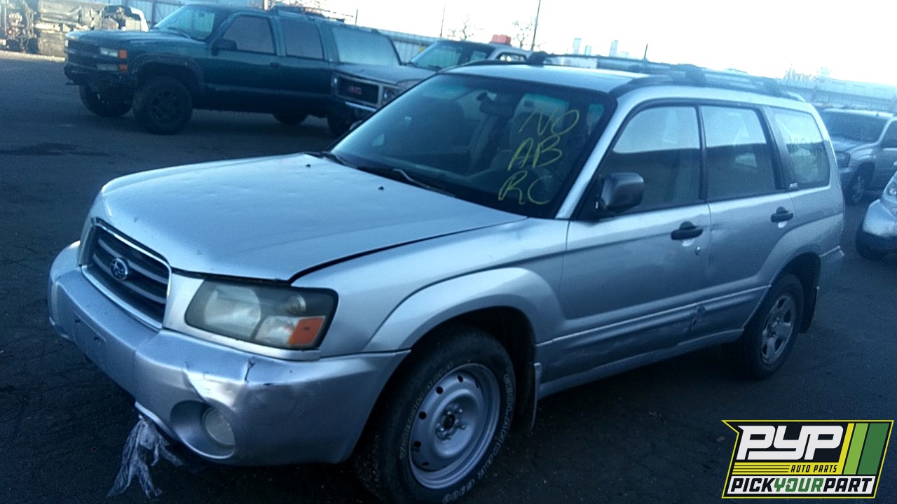 2004 SUBARU FORESTER partes disponibles