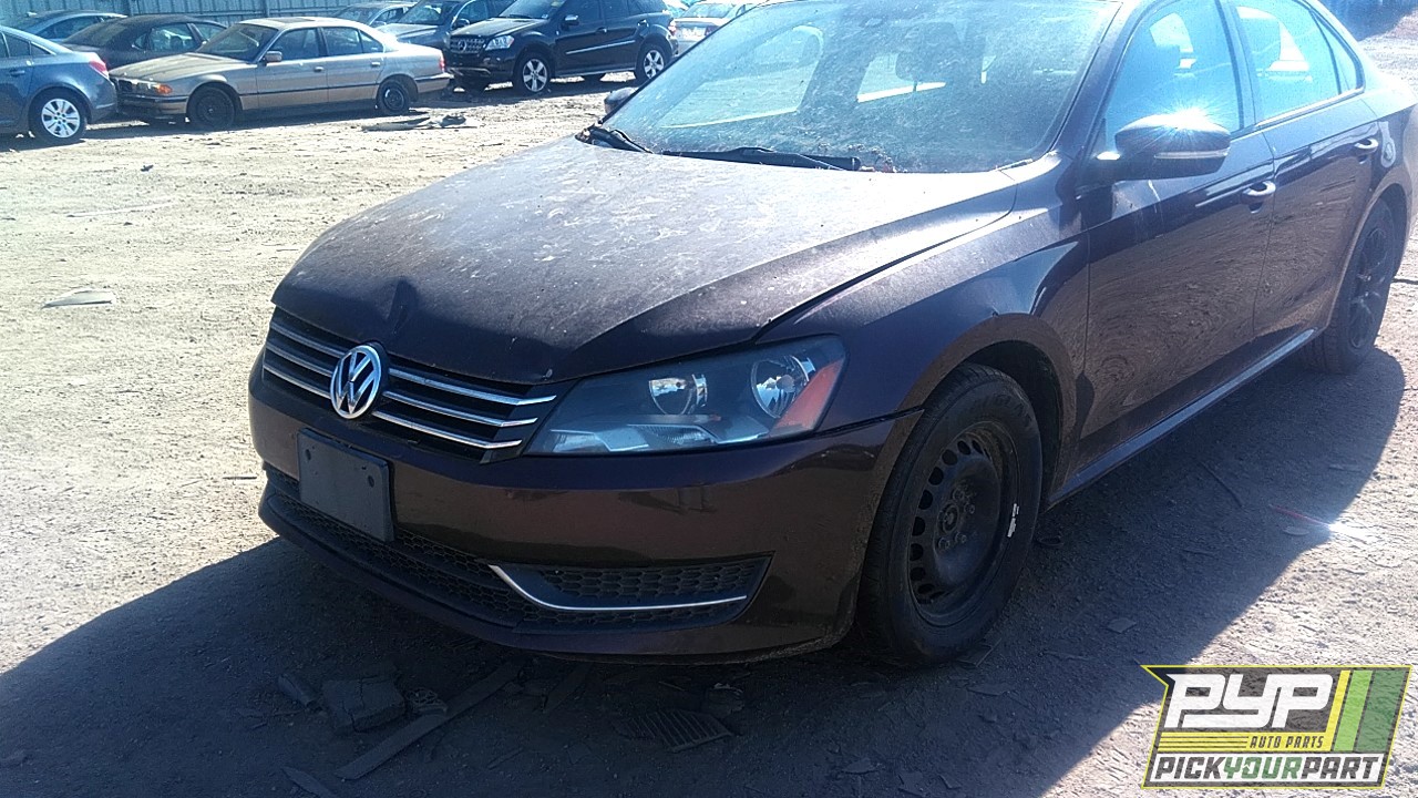 2014 VOLKSWAGEN PASSAT available for parts