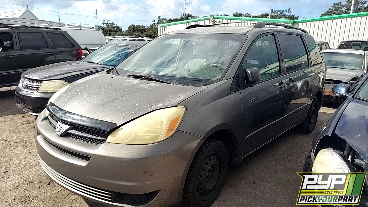 2005 TOYOTA SIENNA partes disponibles