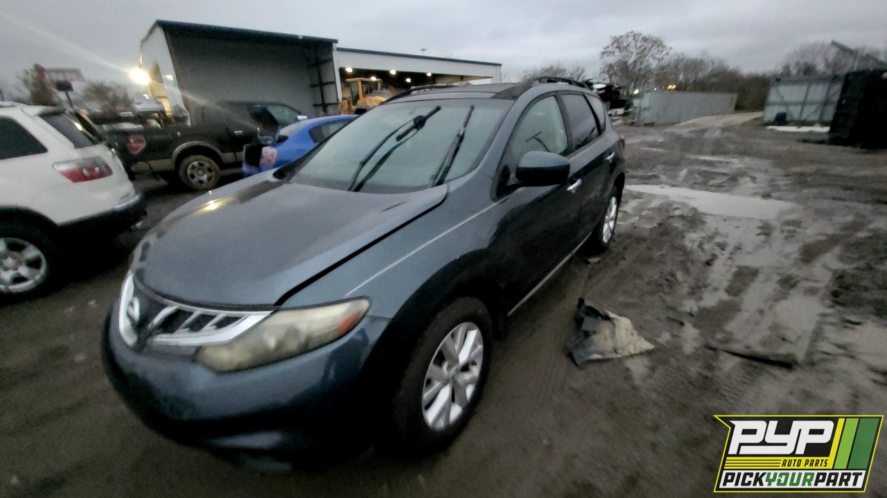 2012 NISSAN MURANO partes disponibles