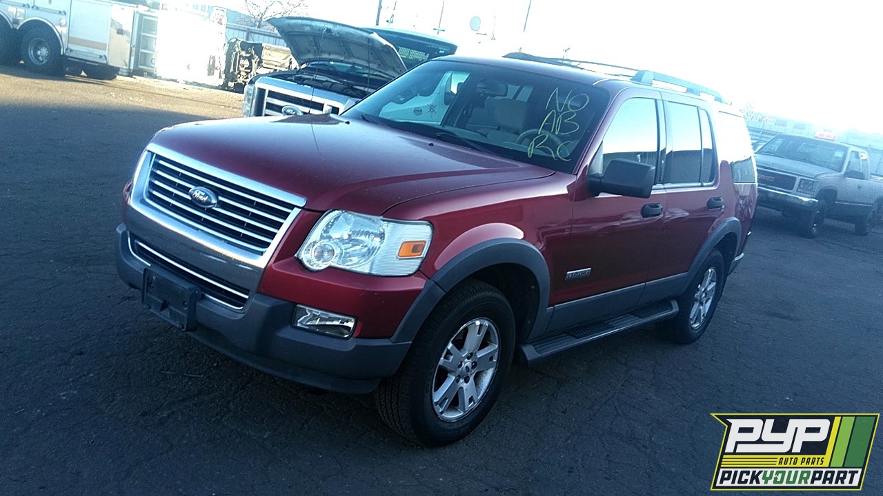 2006 FORD EXPLORER partes disponibles