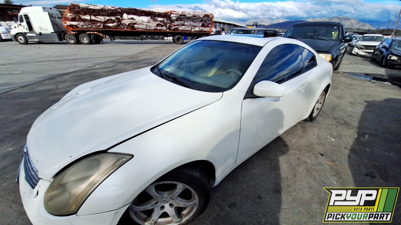 2003 INFINITI G35 available for parts