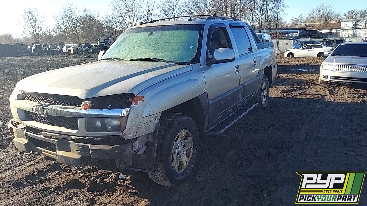 2005 CHEVROLET AVALANCHE 1500 available for parts