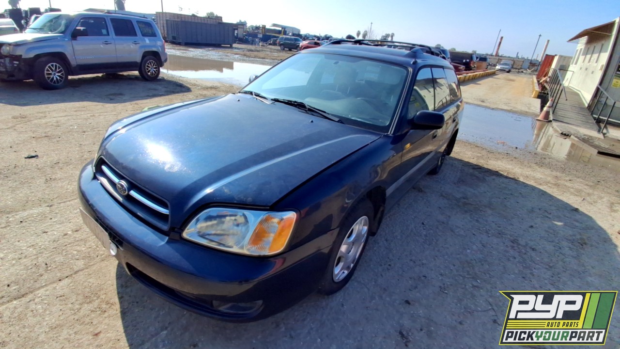 2001 SUBARU LEGACY partes disponibles