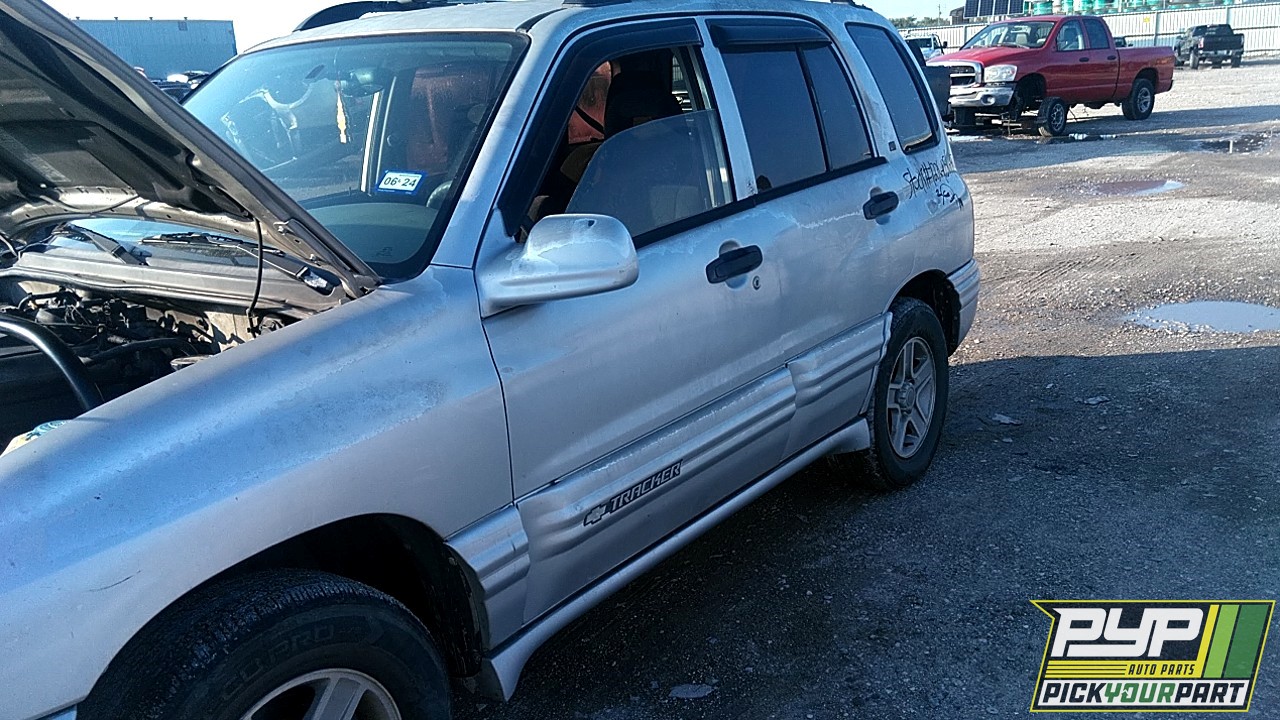 2002 CHEVROLET TRACKER available for parts