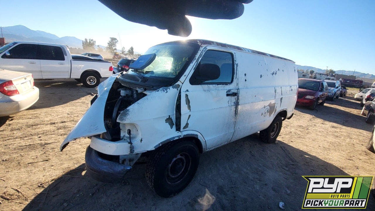 2000 DODGE RAM 1500 VAN partes disponibles