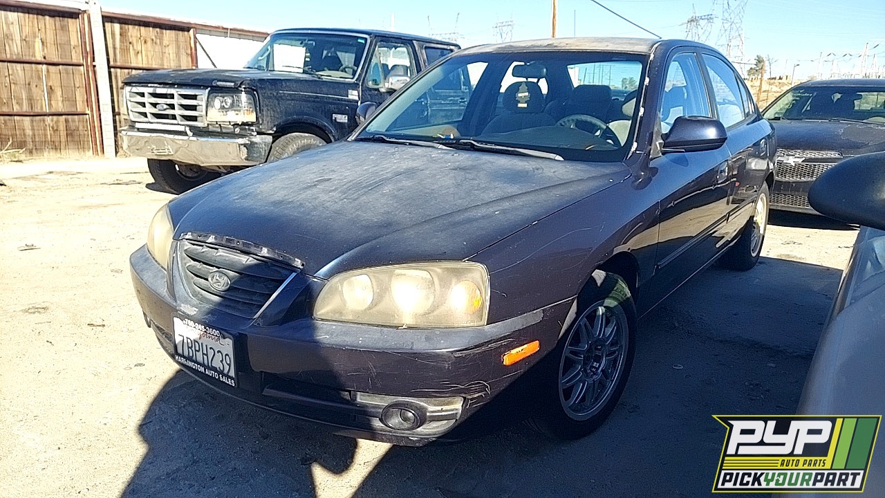 2004 HYUNDAI ELANTRA partes disponibles