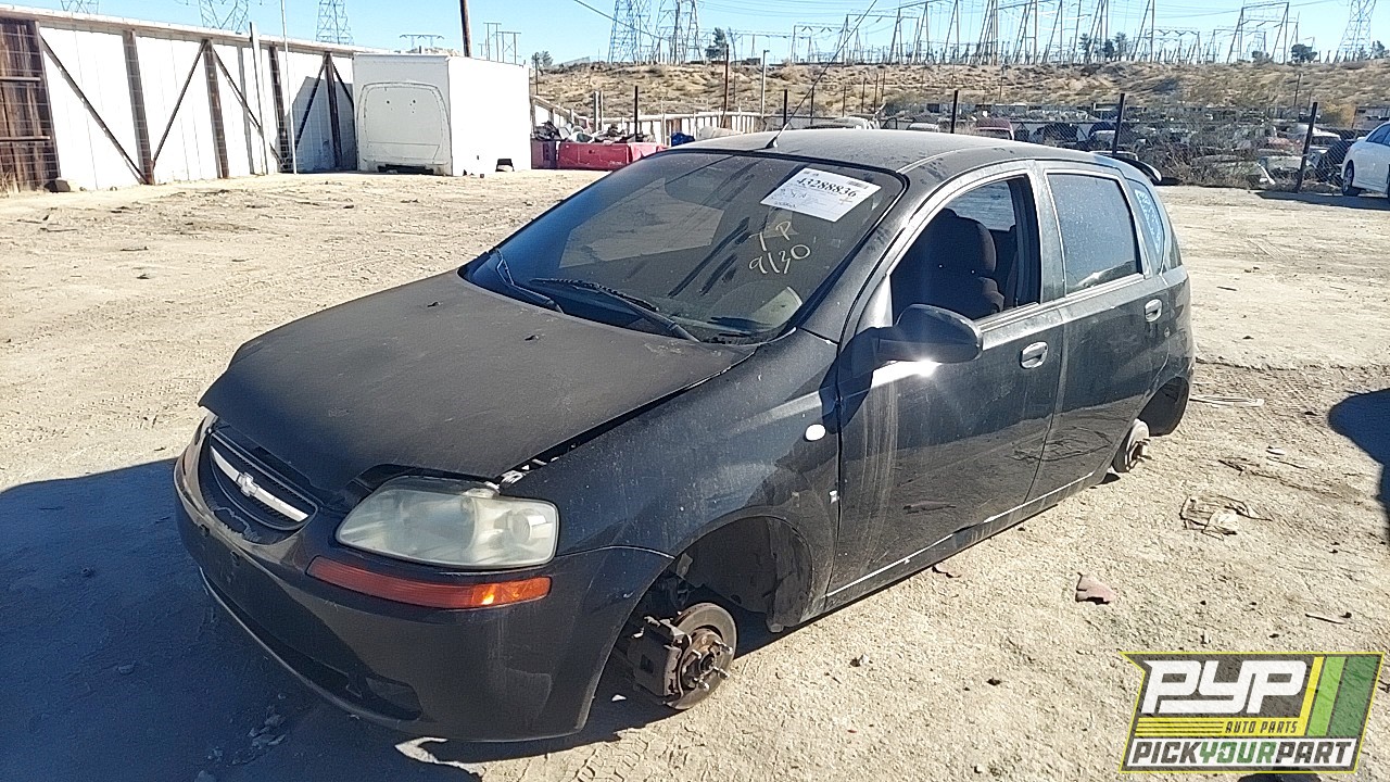 2007 CHEVROLET AVEO5 available for parts