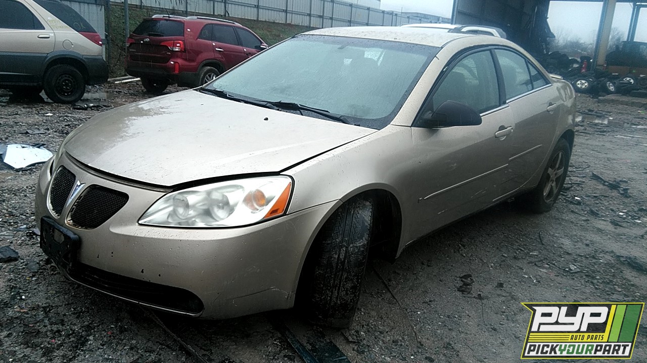 2007 PONTIAC G6 partes disponibles