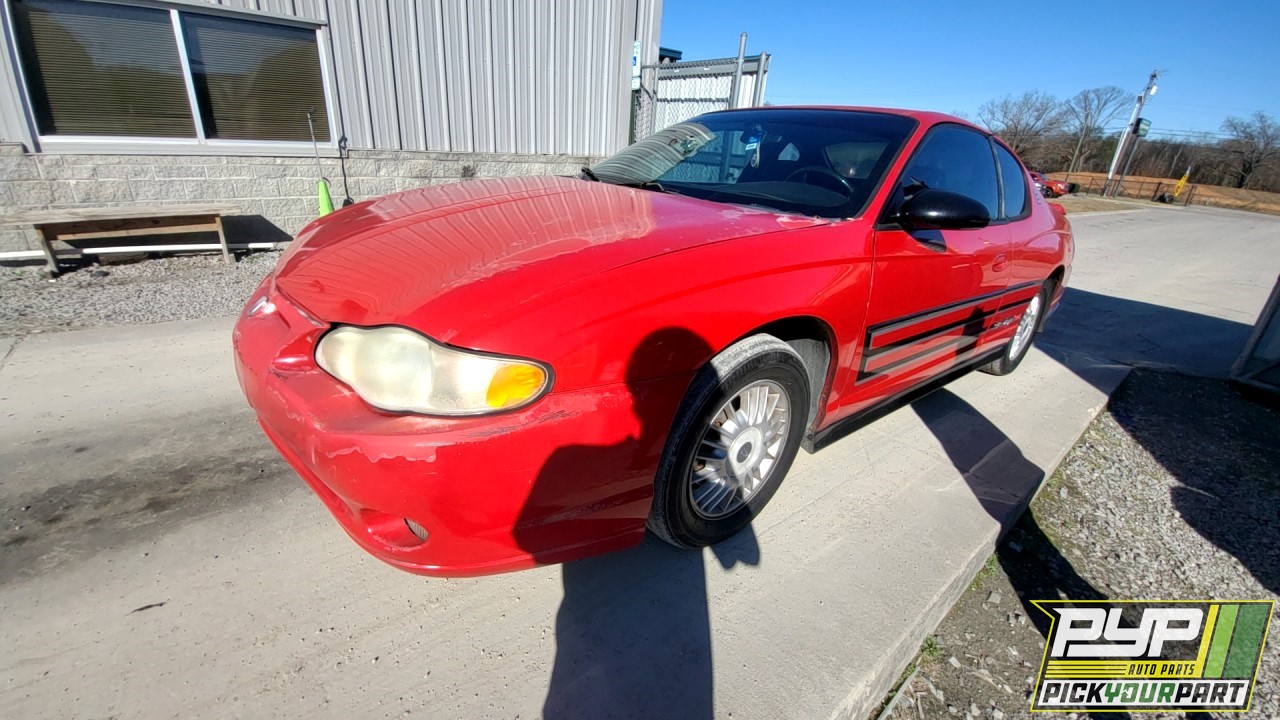 2004 CHEVROLET MONTE CARLO available for parts