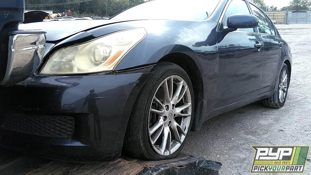 2007 INFINITI G35 partes disponibles