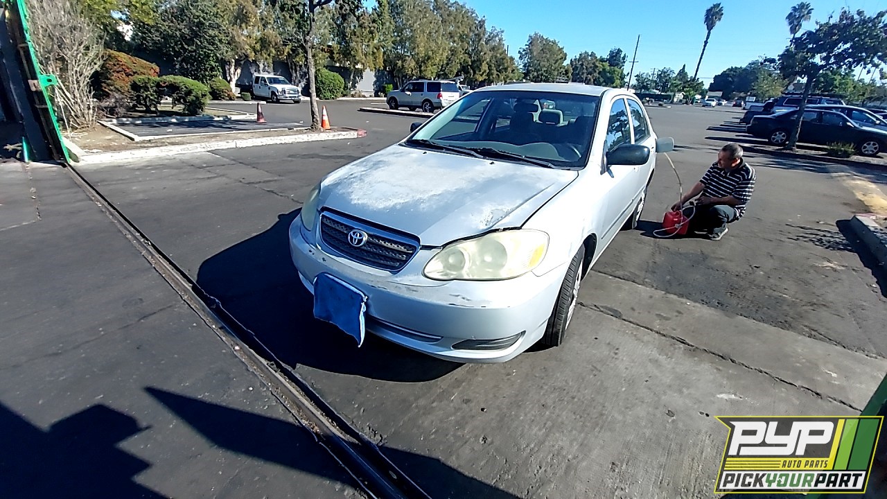 2005 TOYOTA COROLLA partes disponibles