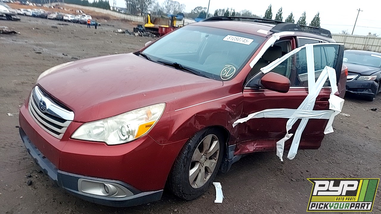 2011 SUBARU OUTBACK available for parts