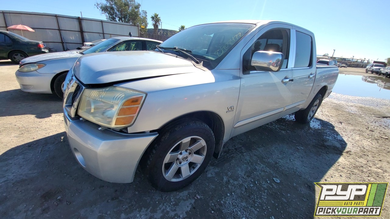 2004 NISSAN TITAN partes disponibles