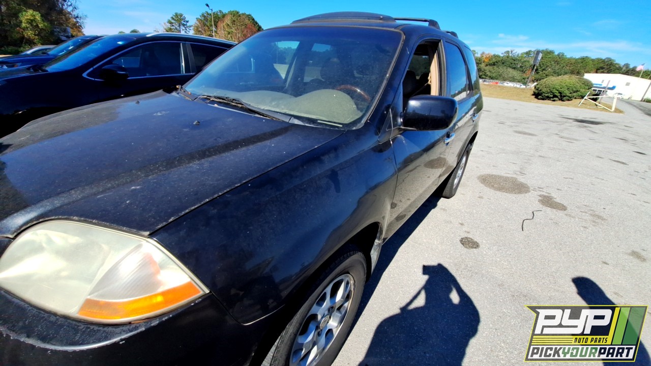 2002 ACURA MDX partes disponibles