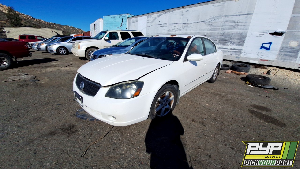 2005 NISSAN ALTIMA partes disponibles