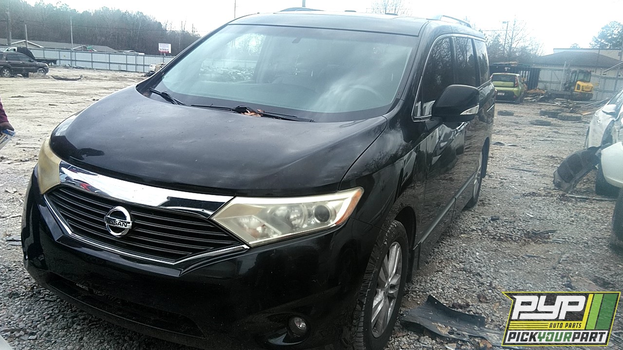 2012 NISSAN QUEST partes disponibles