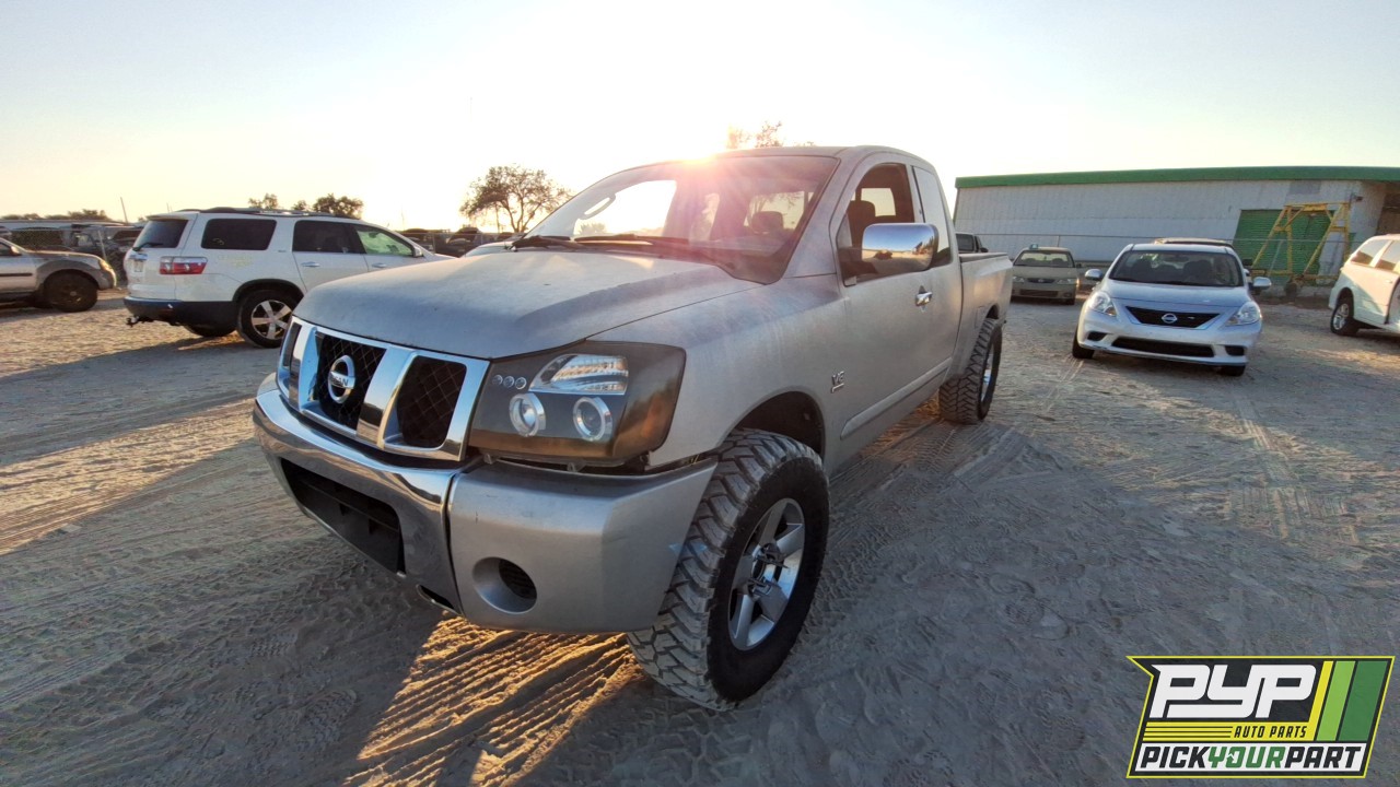 2004 NISSAN TITAN partes disponibles