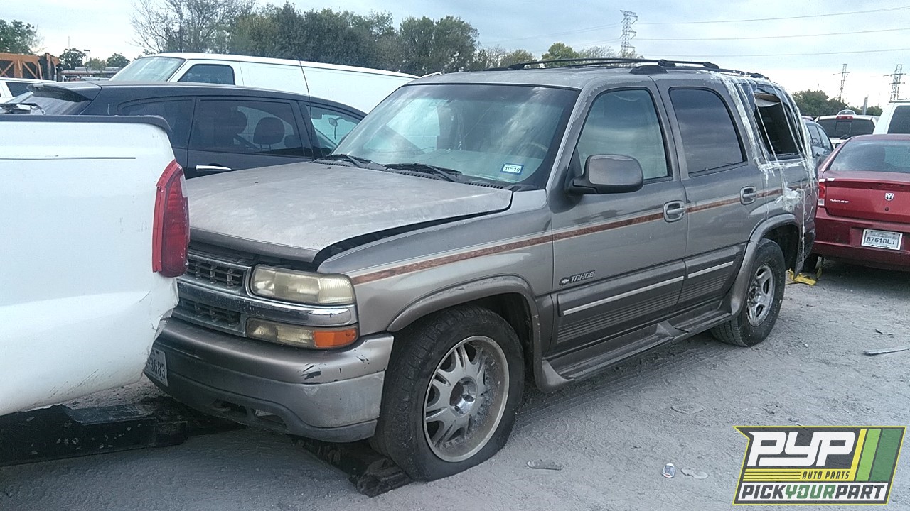 2001 CHEVROLET TAHOE available for parts