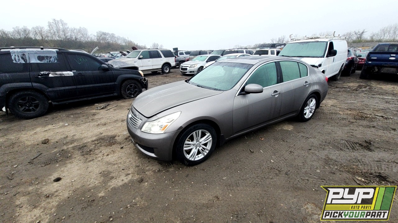 2008 INFINITI G35 partes disponibles