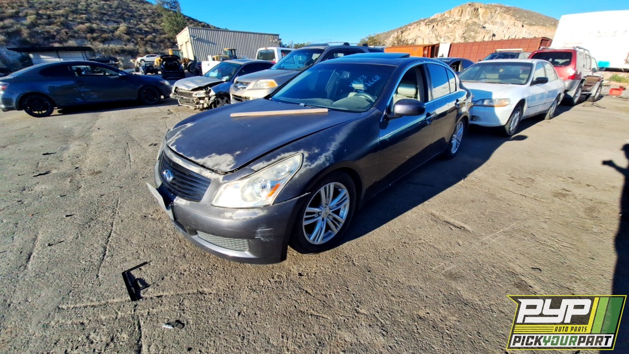 2008 INFINITI G35 partes disponibles