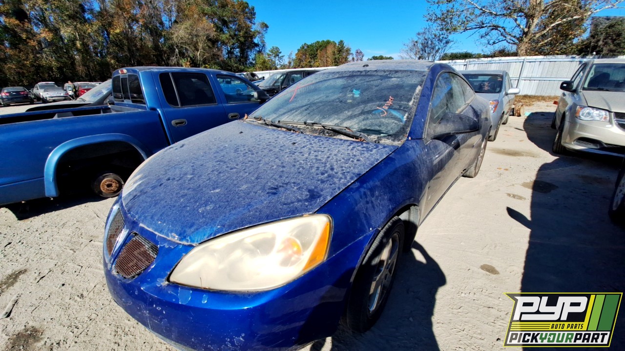 2006 PONTIAC G6 partes disponibles