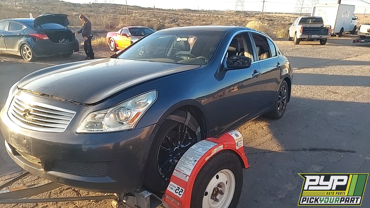 2009 INFINITI G37 available for parts