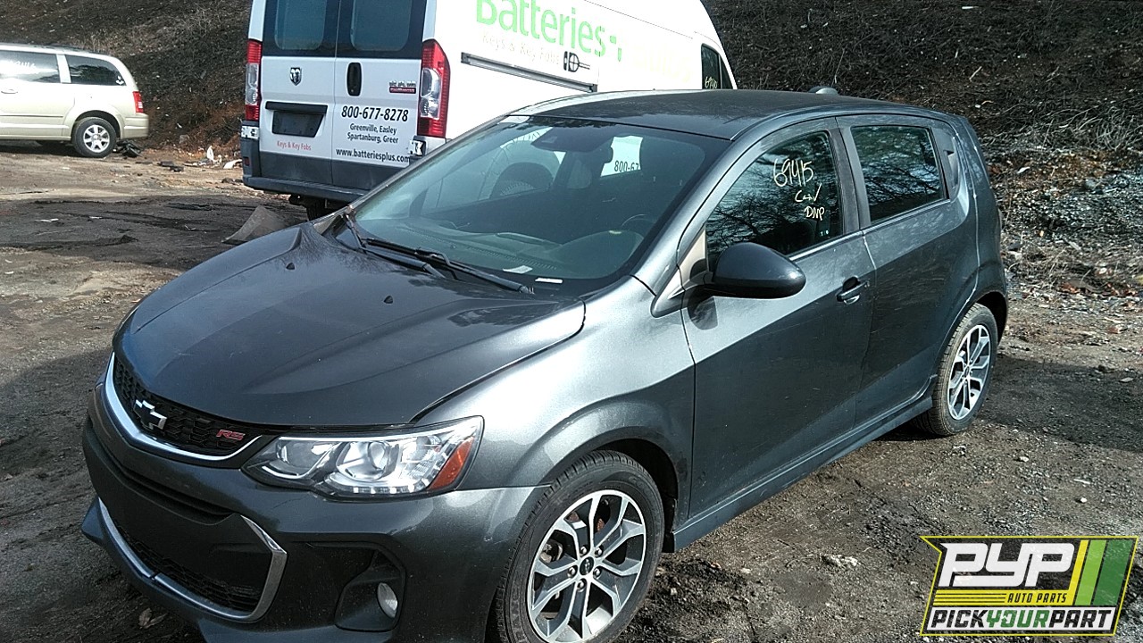 2019 CHEVROLET SONIC available for parts
