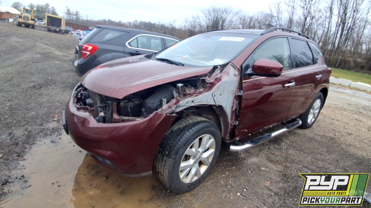 2012 NISSAN MURANO available for parts