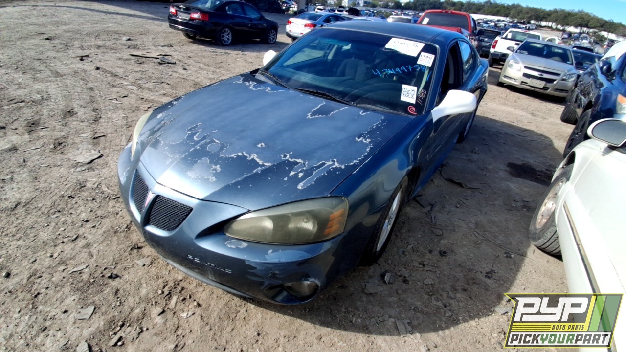 2006 PONTIAC GRAND PRIX partes disponibles