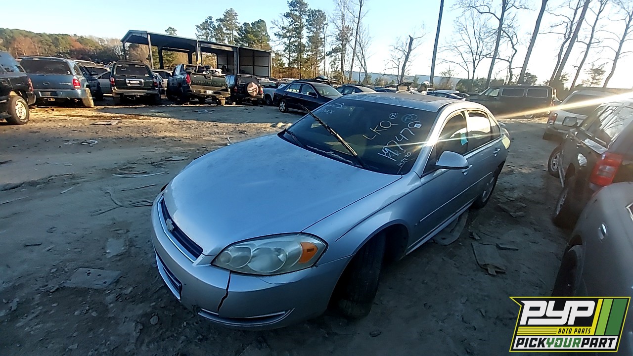 2009 CHEVROLET IMPALA partes disponibles