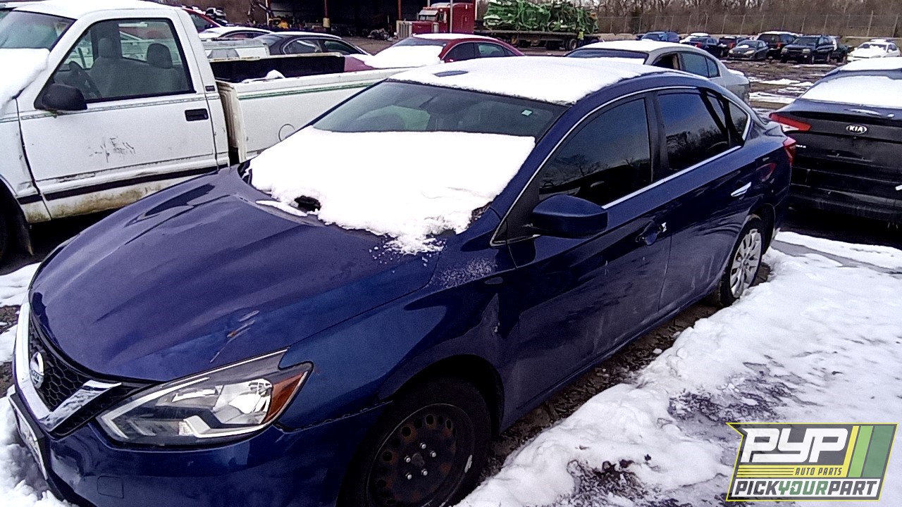 2017 NISSAN SENTRA partes disponibles