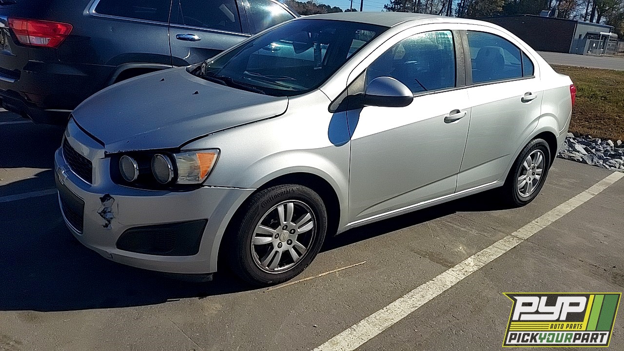 2012 CHEVROLET SONIC available for parts