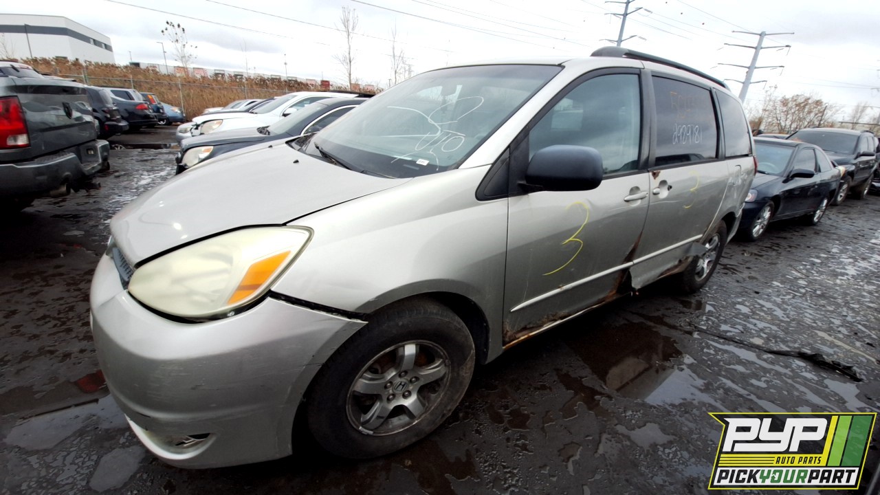 2004 TOYOTA SIENNA available for parts