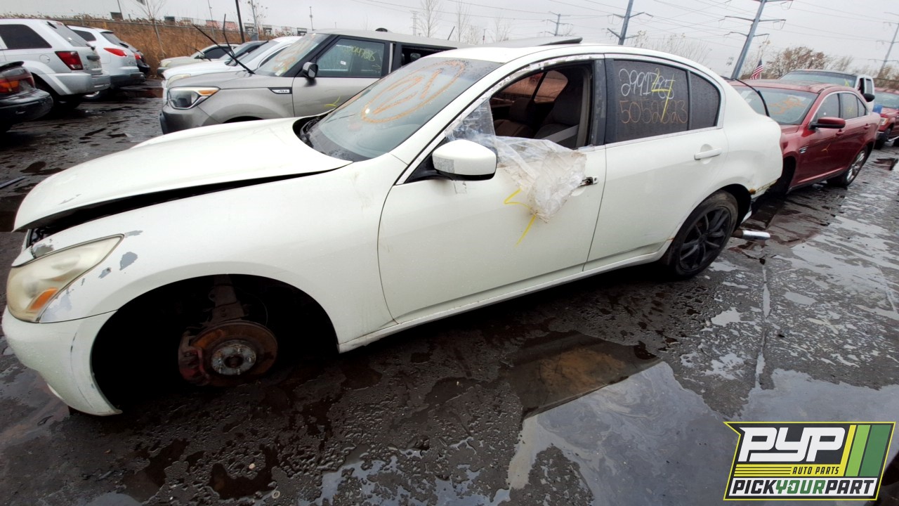2007 INFINITI G35 partes disponibles