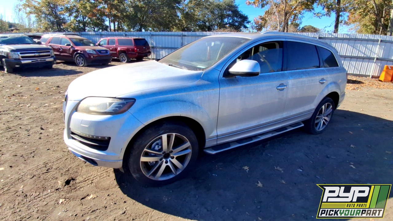 2012 AUDI Q7 partes disponibles