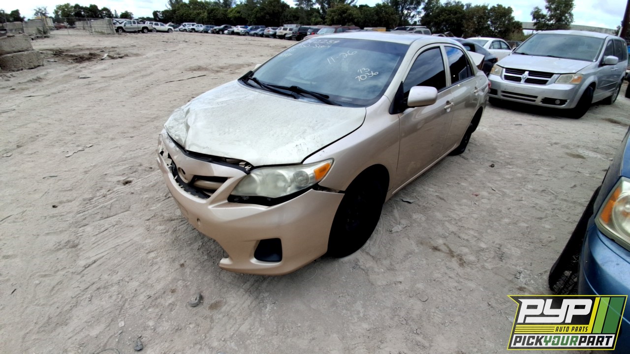 2013 TOYOTA COROLLA available for parts
