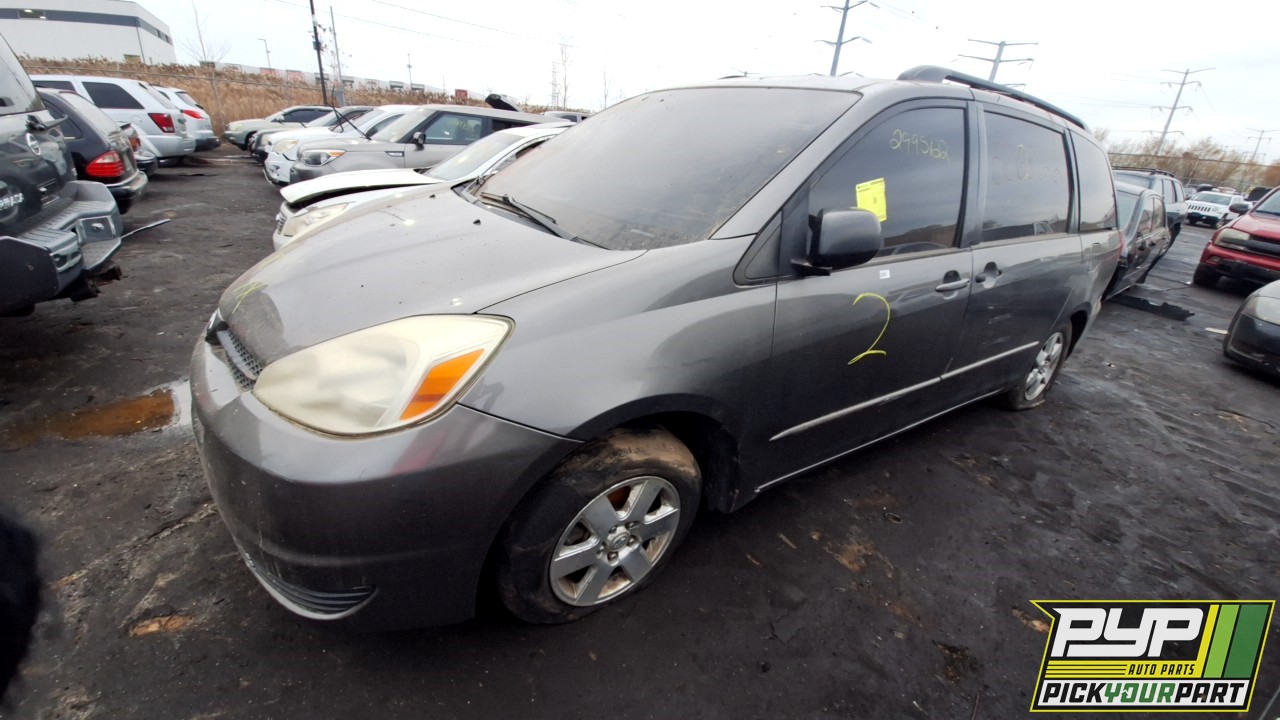 2005 TOYOTA SIENNA partes disponibles