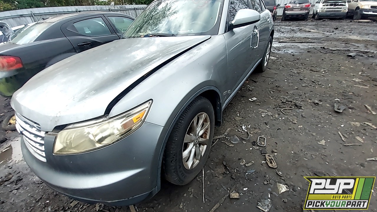 2008 INFINITI FX35 partes disponibles